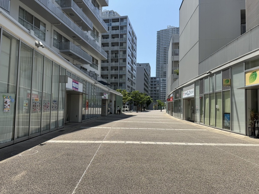 プラウドシティ東雲キャナルマークスのCODANのS字アベニュー（としとくらし）
