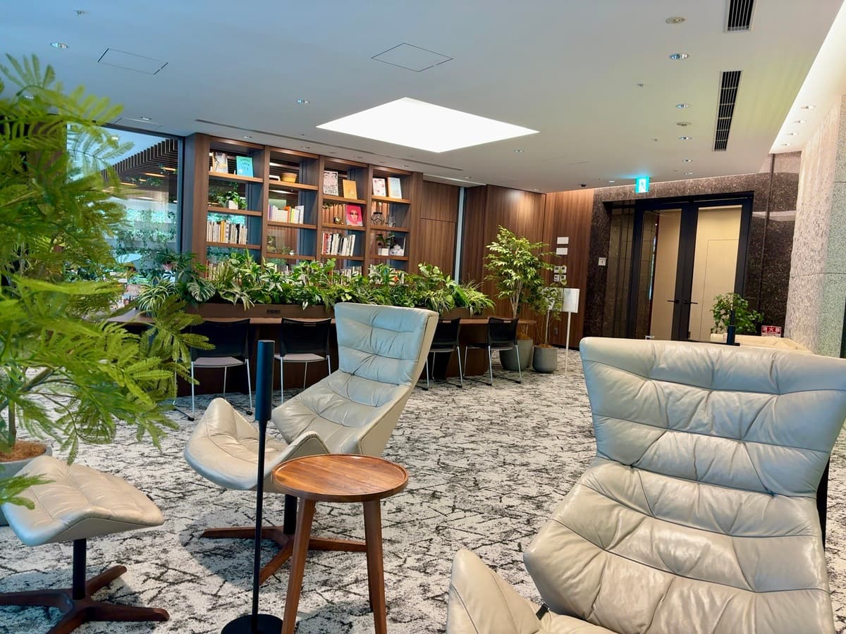 KACHIDOKI THE TOWER（勝どき ザ・タワー）のライブラリーラウンジ（としとくらし）