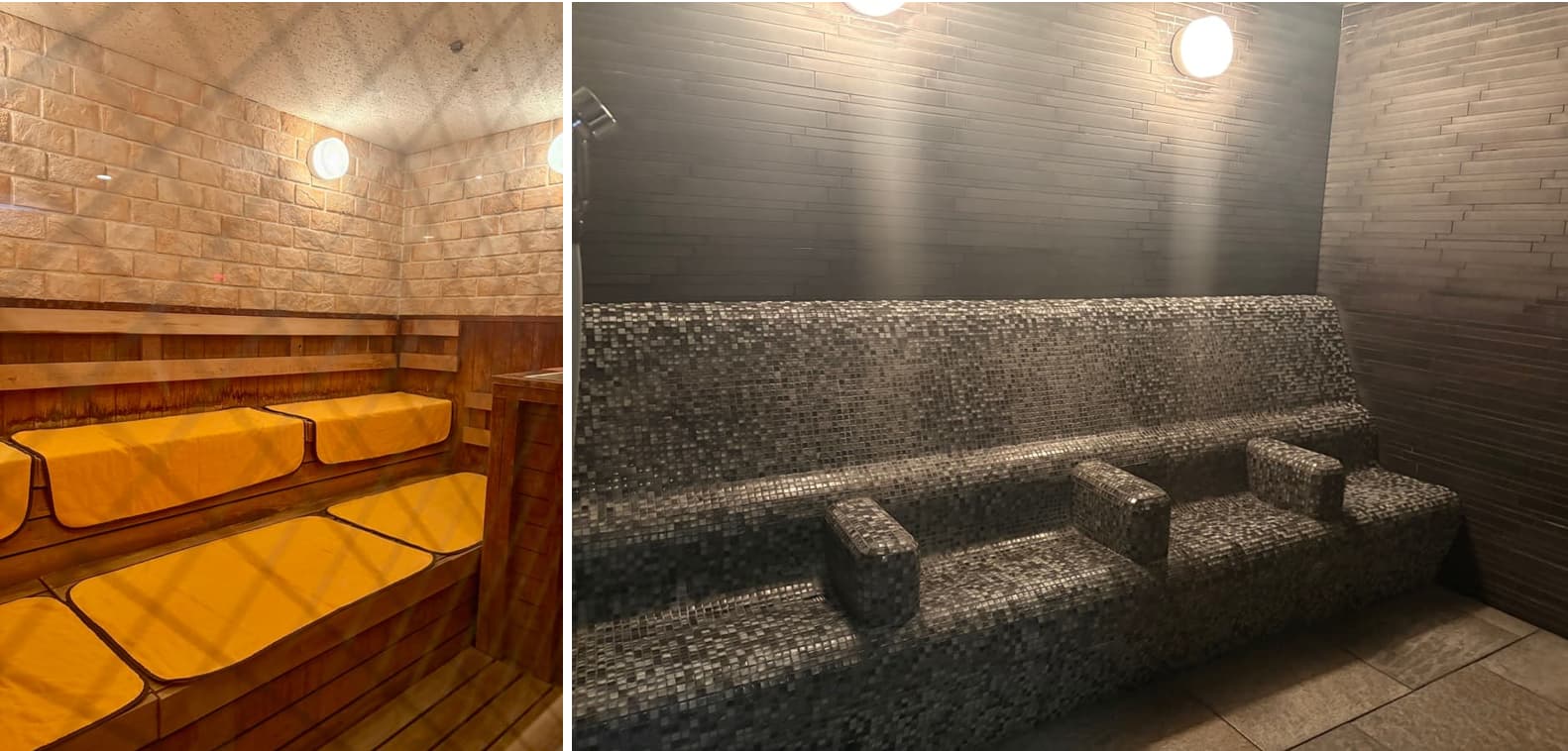 ドゥ・トゥール（DEUX TOURS）のドライサウナとスチームサウナ（としとくらし）