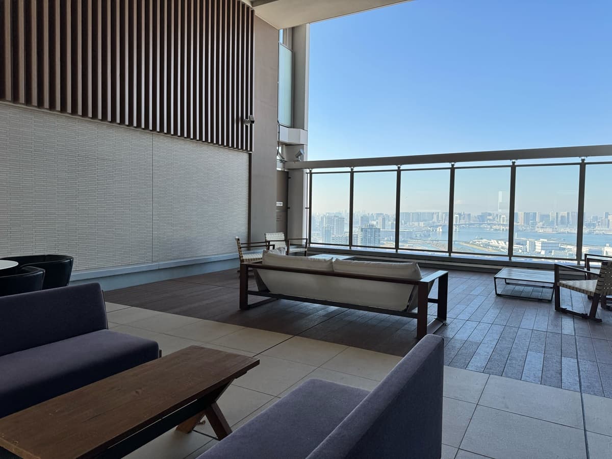 ⑤パークタワー東雲のソラプラザビュー（としとくらし）